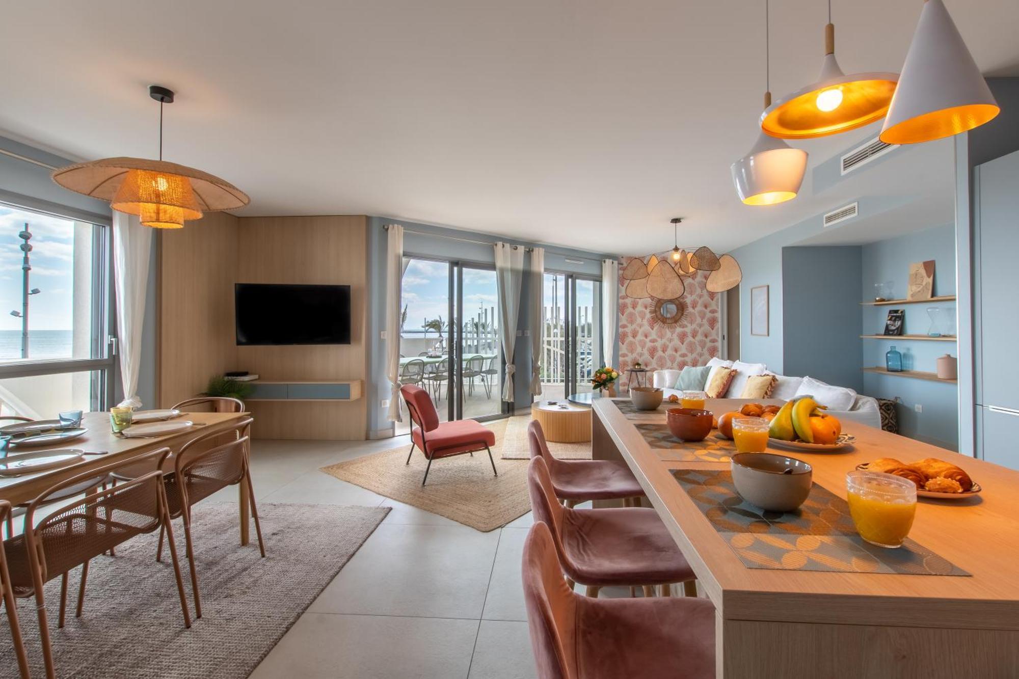 MAJESTIC MIND VUE MER LUXE CENTRE PARKING 8 MAX - CoHôteConciergerie La Grande Motte La Grande-Motte Exterior foto